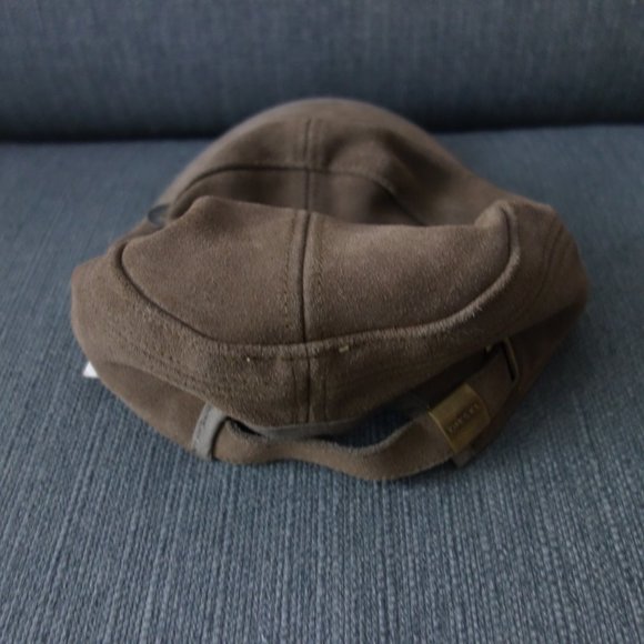 Diesel Real Leather Only the Brave 100% Cow Leather Adjustable Hat - Picture 4 of 16